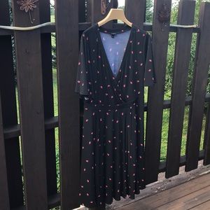 Strawberry TORRID Wrap dress